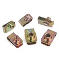 Metal Spring U Shaped Speed Clip Nuts Fasteners Black Reed Nut M2 M3 M4 M5 M6 Iron Carbon Steel Zinc Plated Clamp Nut