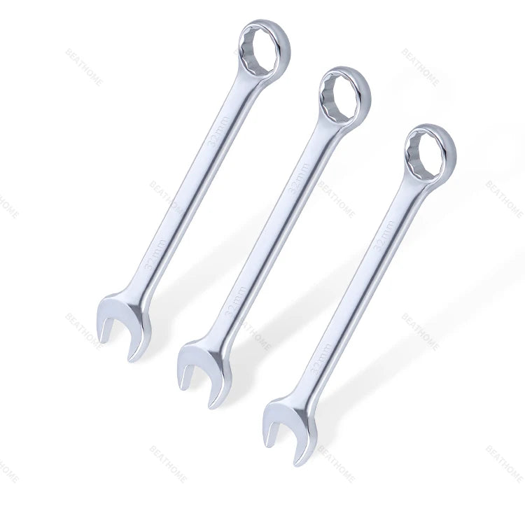 10mm CRV Manual Double End Open End Flat Spanner Wrench Carbon Steel DIY Grade Hand Tools Metric Measurement OEM Customizable
