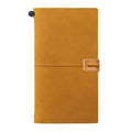 AIGUONIU Vintage Traveler Notepad Handmade Cowhide Notebook Leather Cover Magnetic Closure for Student Diary Records Account