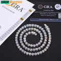 Dropshipping Pass Diamond Tester D Color VVS1 Moissanite Classic Tennis Chain 925 Sterling Silver Mossanite Fashion Necklace