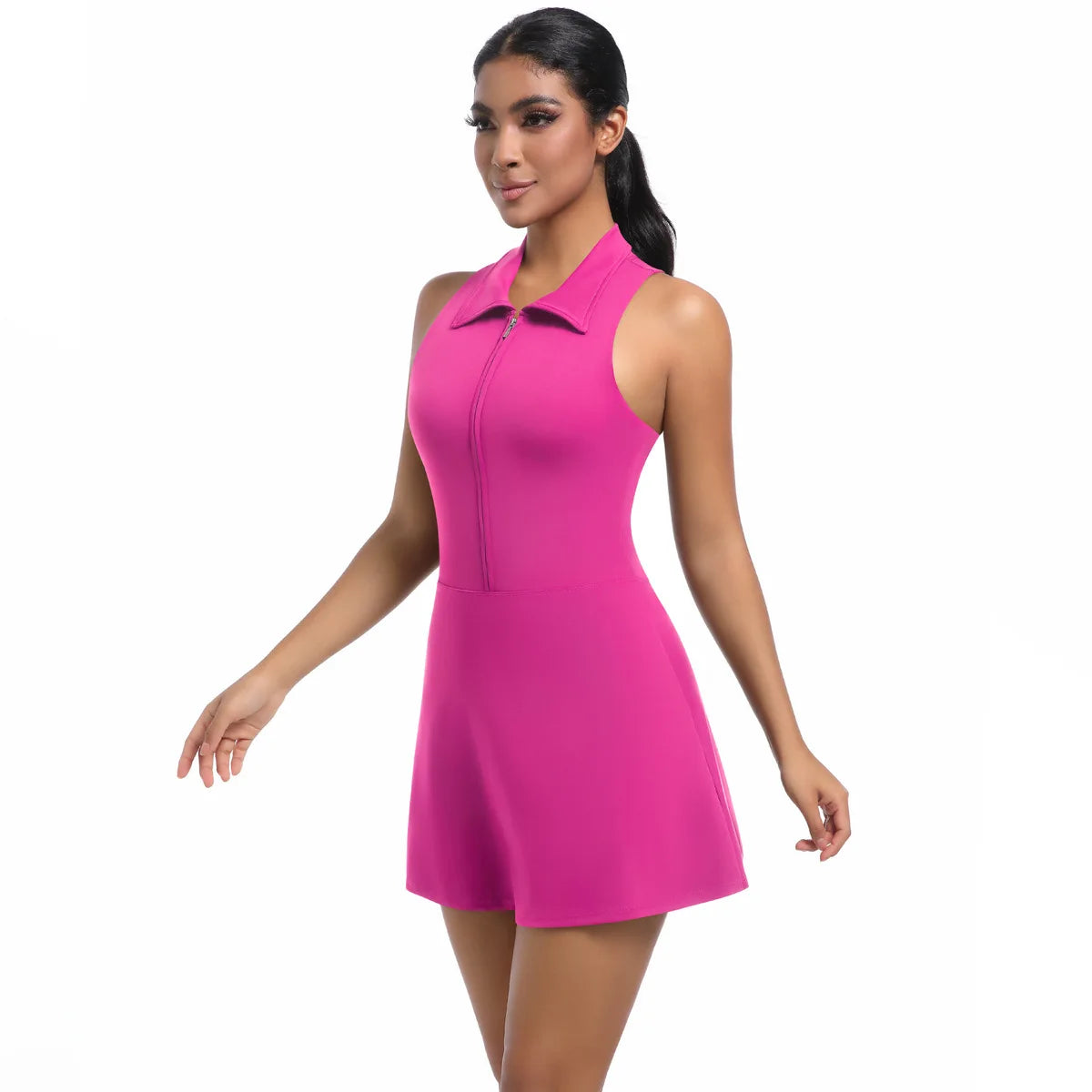 New Skinny High-waisted Lulu Sports Women Running Golf Tennis Fitness Wear Lapel Suit