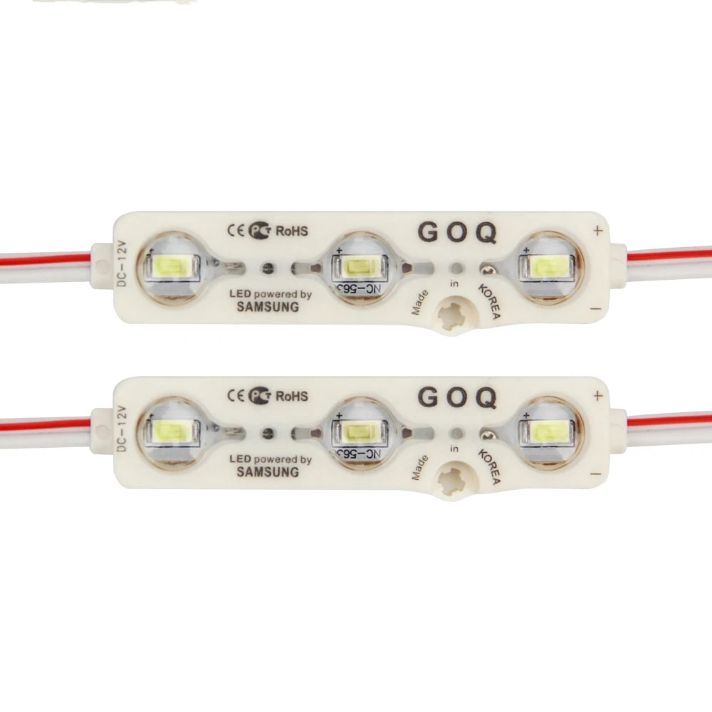Hot Sale White 3 Chips DC12V IP68 2835 5050 5730 1.5W Led Smd Modules
