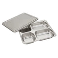 Students Bento Box 304 Stainless Steel Lunch Box with Lid Office Food Container