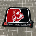 Wholesale Custom Big Embroidery Glitter Patch Large Iron on Preppy Animal Dog Chenille Patches