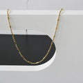 New Arrival Minimalist Women Jewelry Hypoallergenic 18K Gold Plated Stainless Steel Minimalist Beaded Necklaces