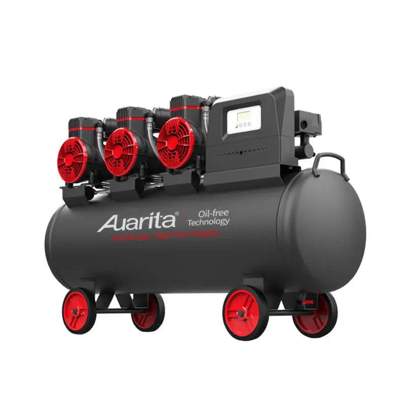 Auarita 600W*3 100 Litre Industrial Electric Air Compressor 220v 3 Cylinder Silent Air-compressor