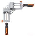Right Angle Clamp 90 Degree Quick Release Aluminum Alloy Woodworking Clamps with Inch Measurement