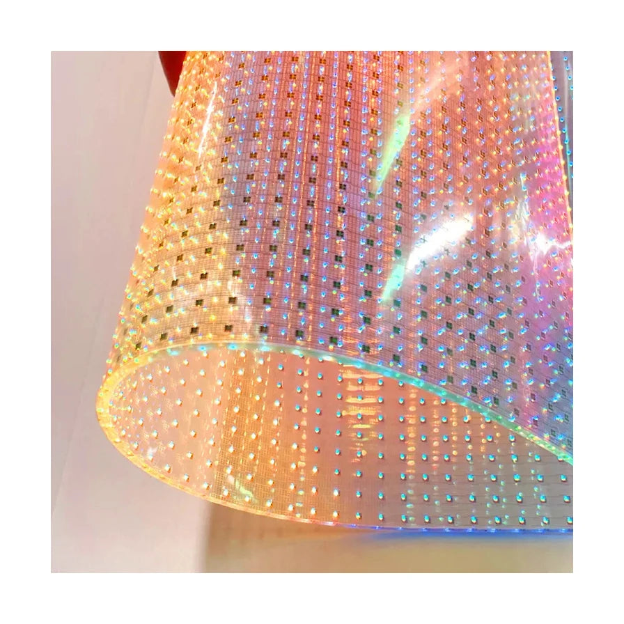 2023 Newest P6 HD Flexible LED Panel Film Adhesive Slim Advertising Panel for Elevator Wayfinding Education-with SDK Function