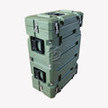 Rotational Molded 19 Inch 4U Rack Waterproof IP65 Lightweight OEM Shockproof Rack Case