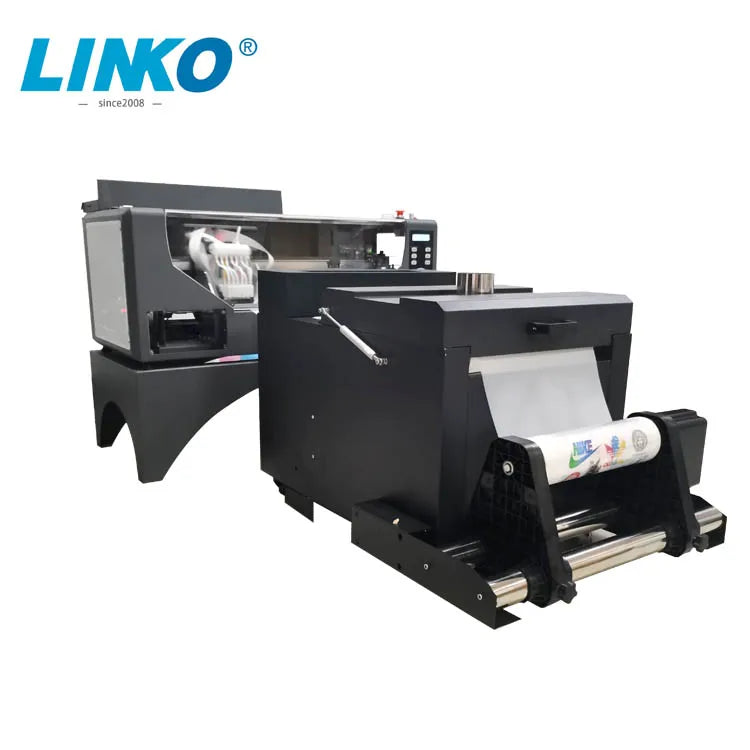 Hot New 6 Colors  A3 30cm DTF PET Film Ink Machine With Powder Dyer Machine  A3 DTF Printer