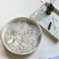 2024 the Latest Round Square Living Room Aromatherapy Storage Background Table Decoration Shell Tray