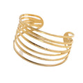 IrregularJewelry Opening Cuff Chunky Gold Bangle Multilayer Widen Geometric Leaf Snake Cuff Bracelets Bangles Women