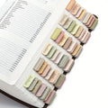 Bible Book Annotations PVC Index Tab Sticker Hang Tab Type Tabbladen  Onglet Coran for Christian