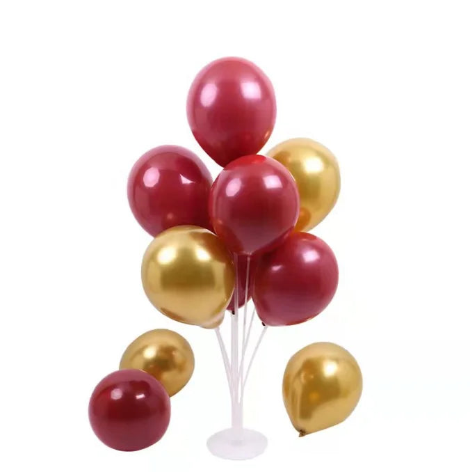Balloon Stand Kit with Base Plastic for Birthday Wedding Mother's Day Christmas Party Decoration