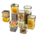 Kitchen Pantry Organizer Sealing Plastic PET Food Storage Container Box