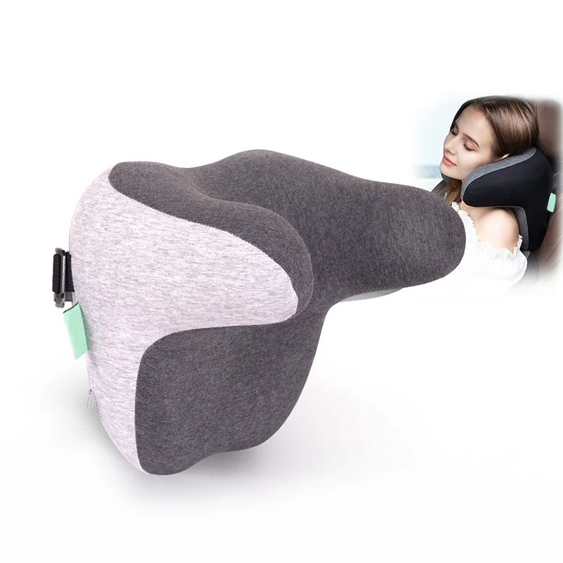 Best Selles Customized Memory Foam Support Prevent Head Tilt Pillow Car Travel Neck Pillow