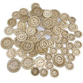 Factory Sale Round 15mm 20mm 25mm 2-Hole Custom Flatback Wood Buttons for DIY Sewing Craft