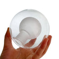 Handblown Round Borosilicate Glass Ball Lamp Shade Lighting Cover with G9 Internal Thread