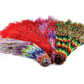 Foreign Trade Hot Selling Pure Hand-woven Bracelet National Style Fashion Mixed Color Line Adjustable Woven Bracelets Wholesale