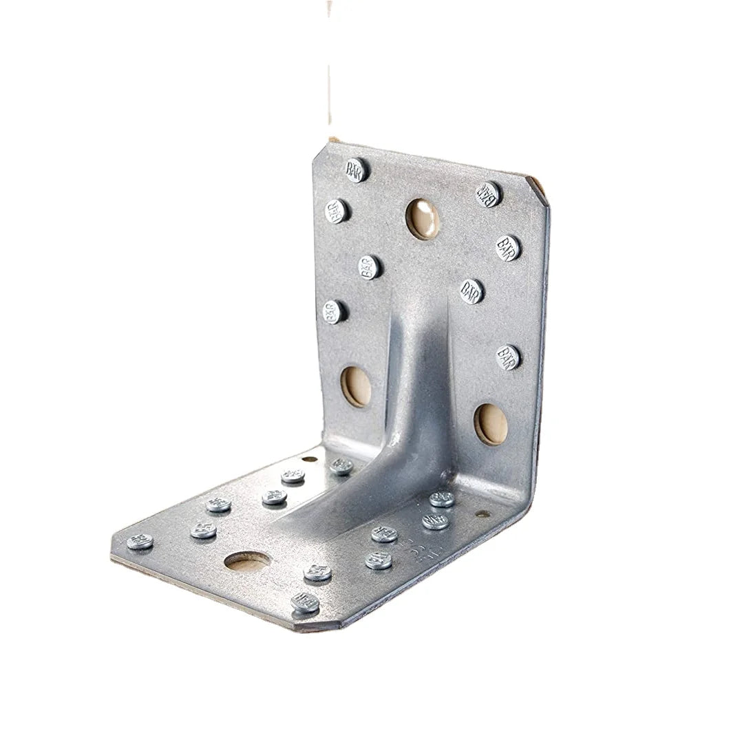 Surealong Galvanized Steel Metal Timber Connectors Hardware Corner Brackets for Wood Construction