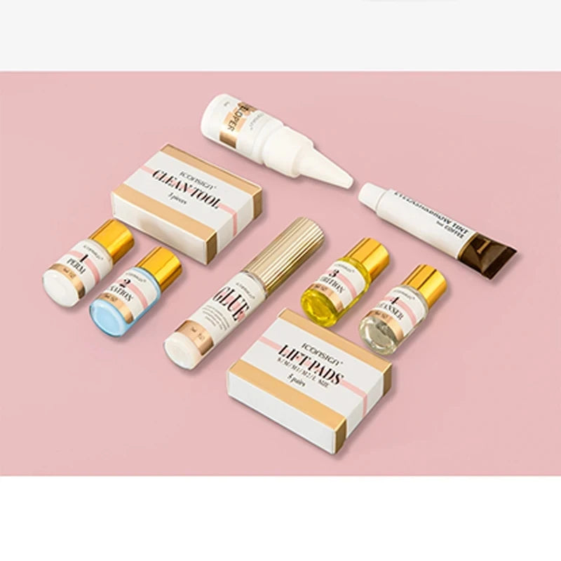 ICONSIGN Brand Lash Lift and Tint Kit Professional Eyelash Lifting Kit Eyelash Perm LAVA Lash Tint Brow Dye