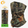 Factory RPET Recyclable Eco-friendly Bandana GRS-certified Polyester Seamless Camo Printed Hunting Neck Gaiter UPF 50+