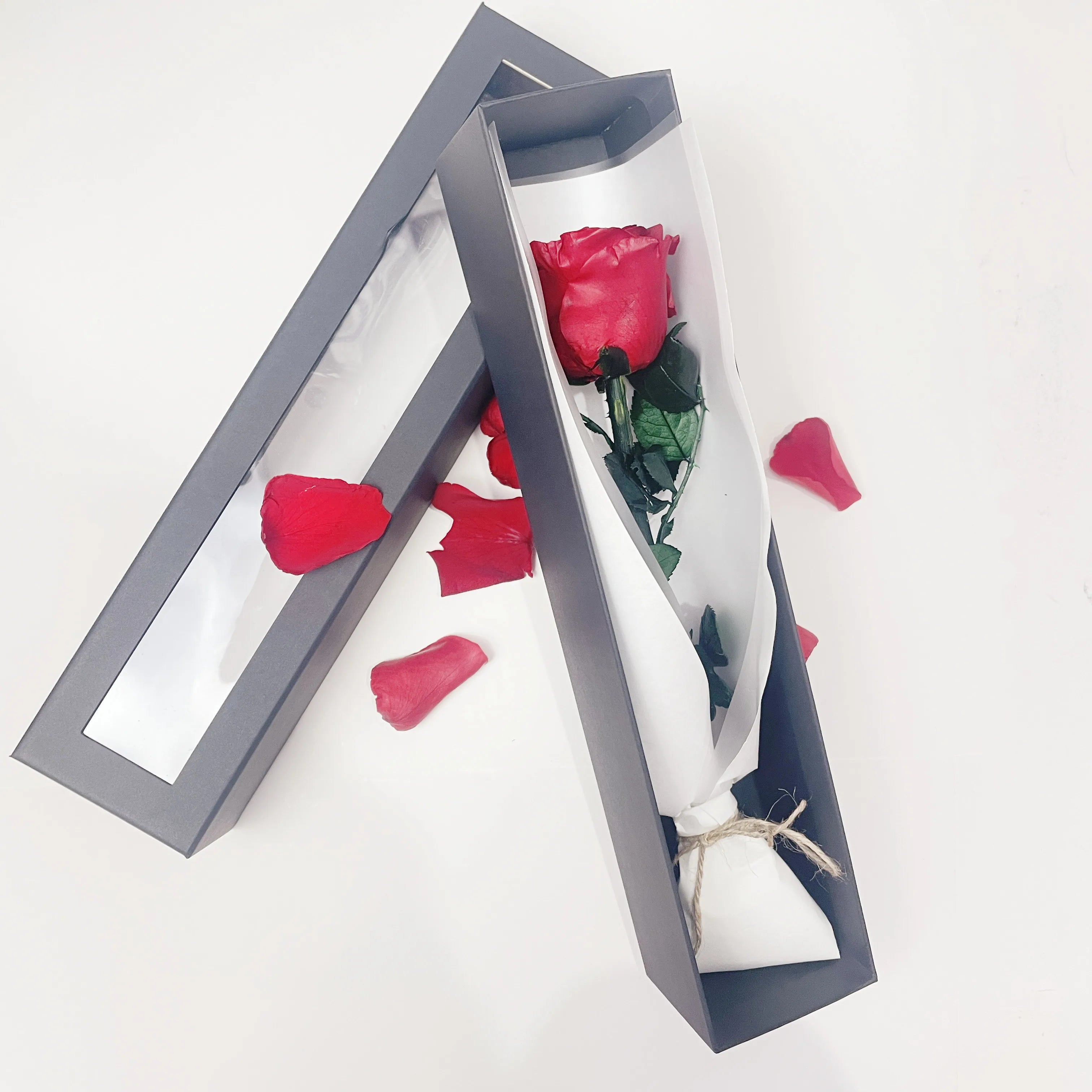 Wholesale Handmade Preserved Rose Gift Sets for Wedding Supplies Valentine's Day Christmas & Thanksgiving Floral Decorations