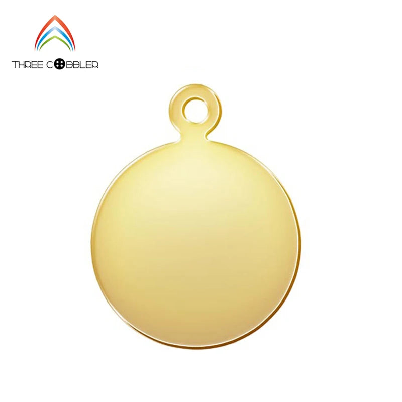 GF002 Wholesale Gold Filled Jewelry Charm 14k Gold Filled Pendant Round Disc