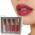Private Label Matte Liquid Lipstick Set Long-Lasting Wear Non-Stick Cup Waterproof Mineral Ingredients Makeup Lips MSDS