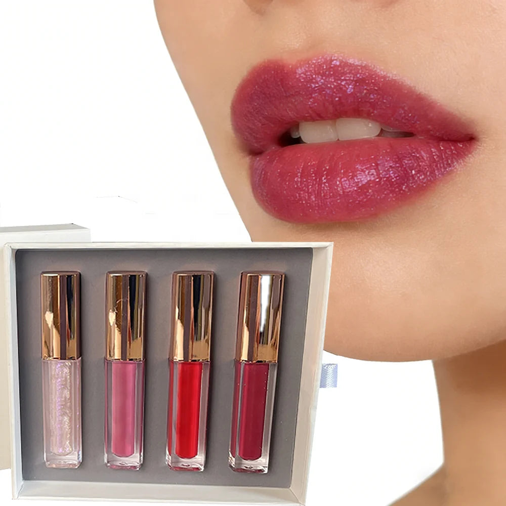 Private Label Matte Liquid Lipstick Set Long-Lasting Wear Non-Stick Cup Waterproof Mineral Ingredients Makeup Lips MSDS