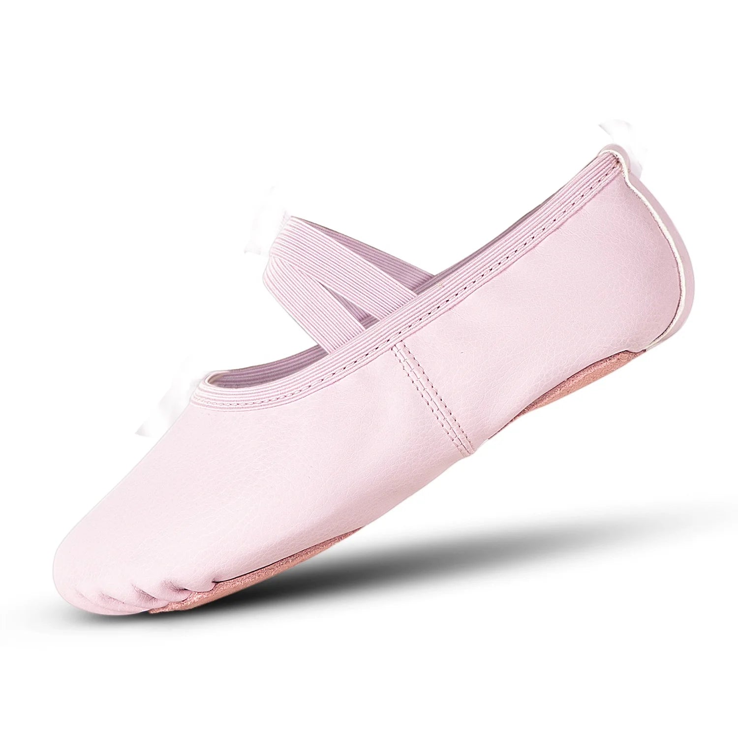 EU US in Stock Supple Leather Ballet Shoes Split Sole Ballet Slippers Shoes for Girls and Boys (Toddler/Little/Big Kid/Women)