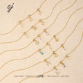 Carline Topsale Fine Pendant Cubic Zircon Charms Gold Heart Pendant Waterdrop Necklace 925 Silver Chains Necklace for Women