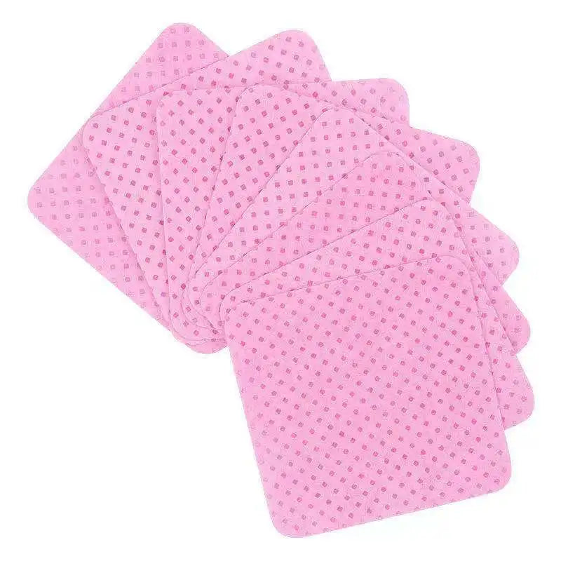 200Pcs Per Box Custom Adhesive Remover Wipes Pink Glue Nozzle Cleaning Wipe Lint Free Glue Wipes Pad BestBelong