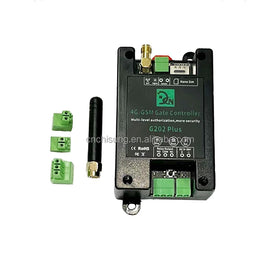No Distance Limit SIM Card Insert Free Call G202 Plus New 2G/4G Version GSM Dialer Access Control Relay Switch With Callny App
