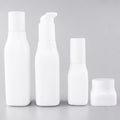 Empty 40ml 100ml 120ml Glass White Porcelain Sprayer Lotion Bottles 50g 150g Cream Jars Skincare Sets Packaging