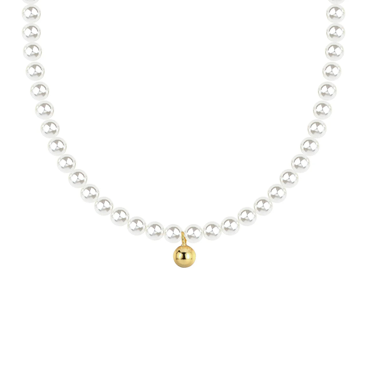 Rainbowking Halskette 2022 18k Sterling Silver 925 Tiny Freshwater Pearl Choker Necklace Gold Plated Jewellery