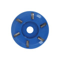 6 Teeth Wood Carving Disc for Angle Grinder Heavy Duty Milling Shaping Cutter for Rapid Wood Removal and Sculpting