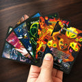 Custom Gilded Edge Trading Cards Printing Metallic Gold Border Personalized Collectible TCG Game Deck Manufacturer