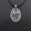 Fantasy Dragon Classic Zinc Alloy Rope Chain Pendant Necklace for Anniversary-Mythical Creature Jewelry