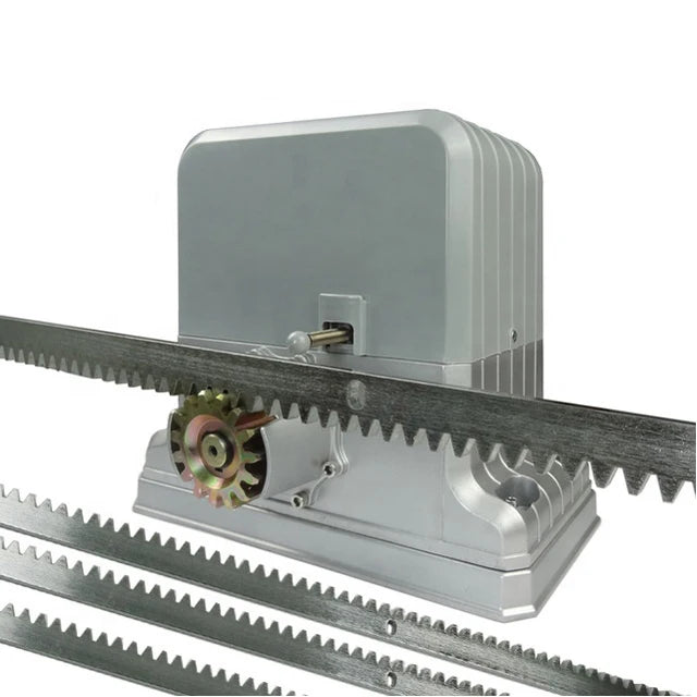 Automatic 1800Kg Ac Motor Sliding Gate Opener Standard Kit With 4m Steel Gear Racks for Commercial Residential Industrial Use