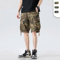 Designer Quality Cargo Shorts with Side Pocket Zip Fly Closure Summer Chino Short Cargo Man Shorts