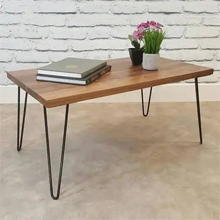 Wholesale Black V Shape FurnitureHairpinLegs 90cm for Folding Desk Leg DIY Metal Hairpin Table Legs Heavy Duty Coffee Table Feet