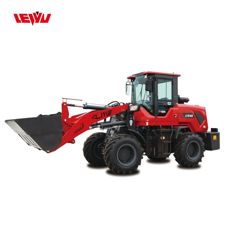 Top Brand Front-End Wheel Loader with Low Shed Mini Backhoe 1-Year Warranty; Engine-Tractor Loader Attachments Bucket