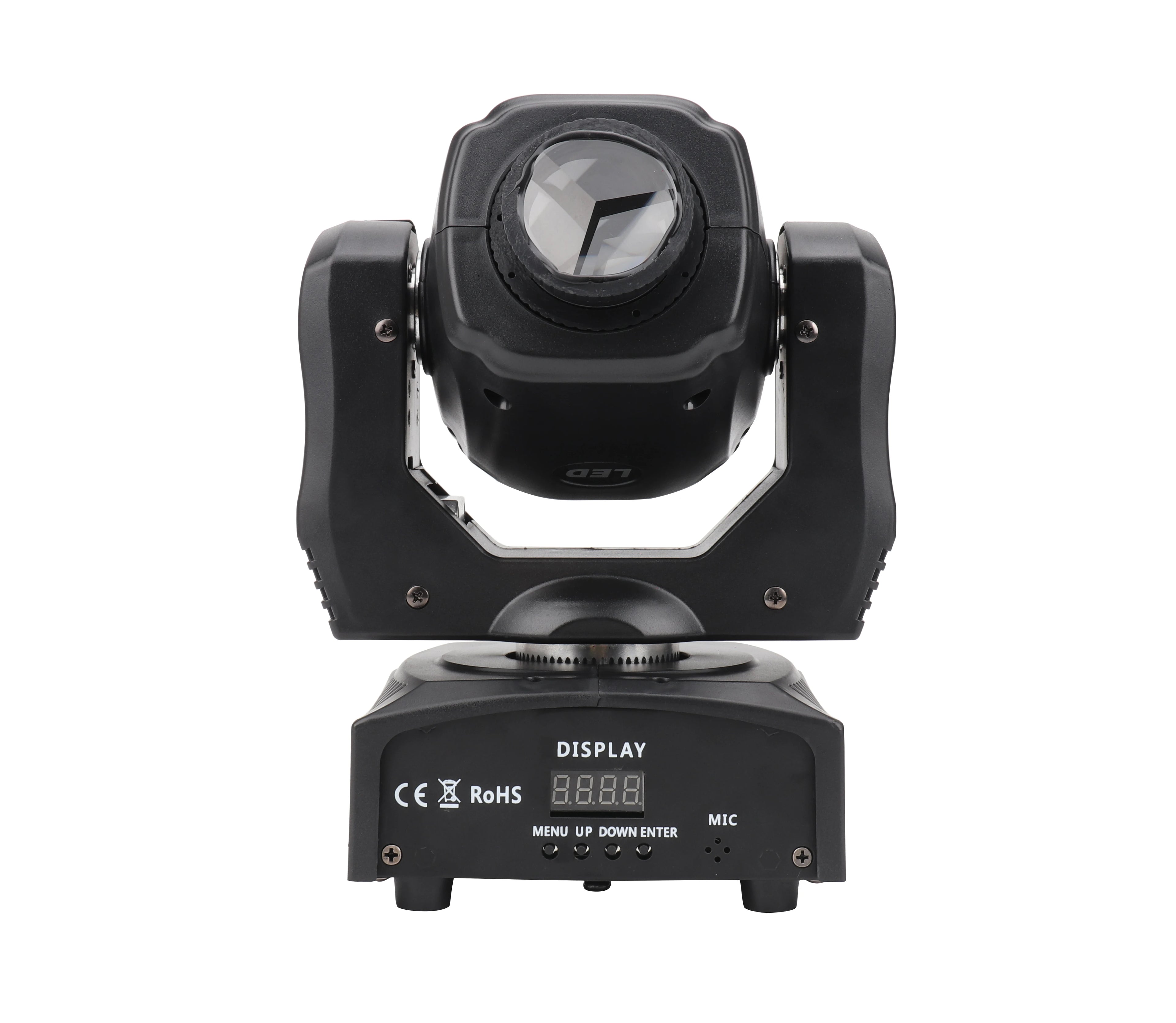 60W Moving Head Pattern Light With 3 Prism for Theme Park Dj Stage Holiday Lighting