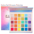 2022 Eyeshadow Shimmer Mstte Eyeshadow Palette Private Label No Copy Cat Sombra De Ojos Eyeshadow Palette Custom logo in rainbow