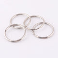 1.25 Inch 32mm Metal Round Split Key Ring for Key Chain