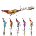 WEIHE 9g 15g 22g 30g Metal Vib Fishing Bait Shrimp Lure with Spoon Artificial Fishing Wobblers