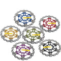 Mountain Bike Floating Disc Ultralight Stainless Steel Aluminum DH 6 Inch Brake Cycling Bicycle Cooling Disc Rotors
