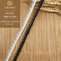1cm Embroidered Lace Trim Made of Water-soluble Polyester Lace. Manufacturer for Wholesale of Clothing Lace Accessories.