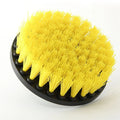 5Inch Flat Electric Washing Brush Head Drill Cleaning Brushes Tool for Furniture Carpet Leather Wood Upholstery Cleaning